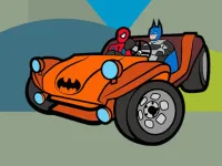 image Superhero Cars Coloring Book