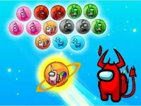 Among Us Bubble Shoot Puzzle