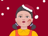 image Squid Game Christmas Coloring