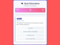 Quiz Education